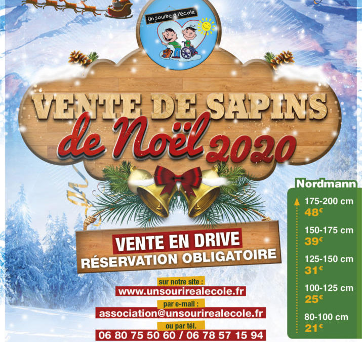 Vente de Sapins de Noël 2020