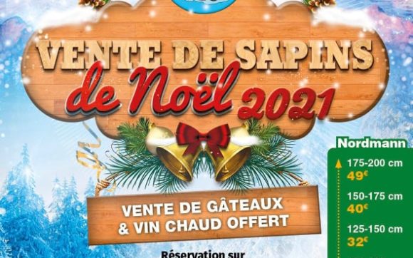 Vente de Sapins de Noël 2021