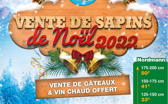 Vente de Sapins de Noël 2022